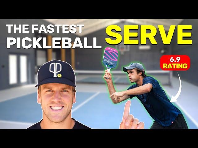 This Serve is Taking Over Pickleball! The Big Papa Jimmy Serve Tutorial