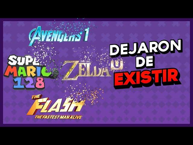 Los 7 VIDEOJUEGOS FAMOSOS que DEJARON DE EXISTIR | Ridiculeando