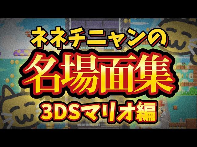 【忙しいあなたへ】これだけ見てほしいネネチニャン名場面まとめ【3DSマリオ編】【ネネチニャン切り抜き】