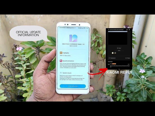 Redmi Note 5 MIUI 12 Global Stable Update Now | MIUI 12 Update Official Information