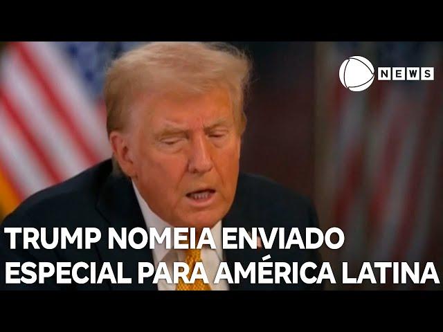 Trump nomeia enviado especial para América Latina