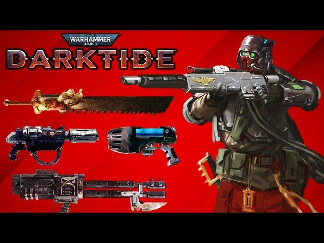 DARKTIDE All Weapons Leaked - The Final Arsenal, More or Less - Warhammer 40k Darktide