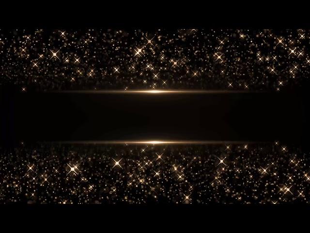 gold dust animated stars background