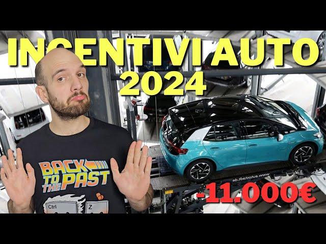 INCENTIVI AUTO 2024: Grossi CAMBIAMENTI ma bisognerà aspettare