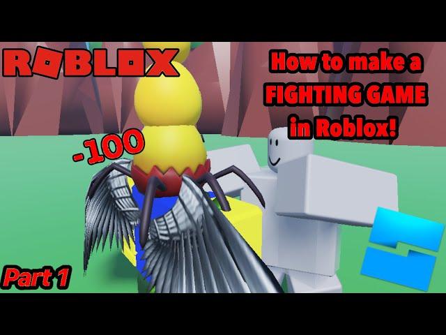 How to make a FIGHTING GAME in ROBLOX Part 1 | How to make a COMBAT SYSTEM in Roblox