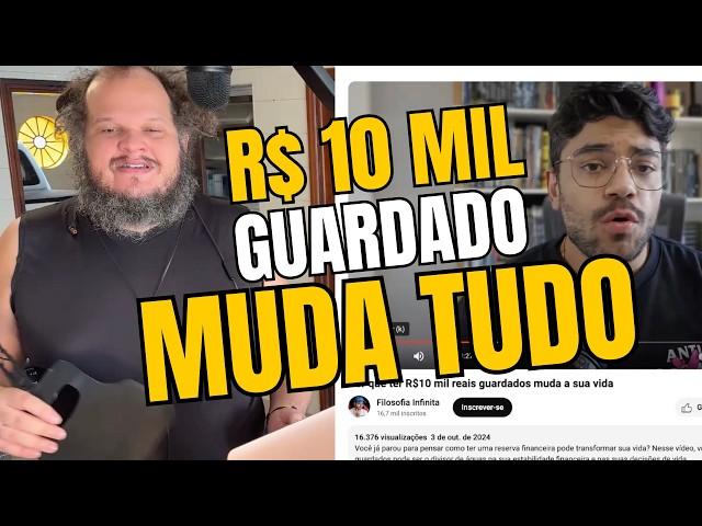 DEZ MIL REAIS GUARDADOS MUDA SUA VIDA