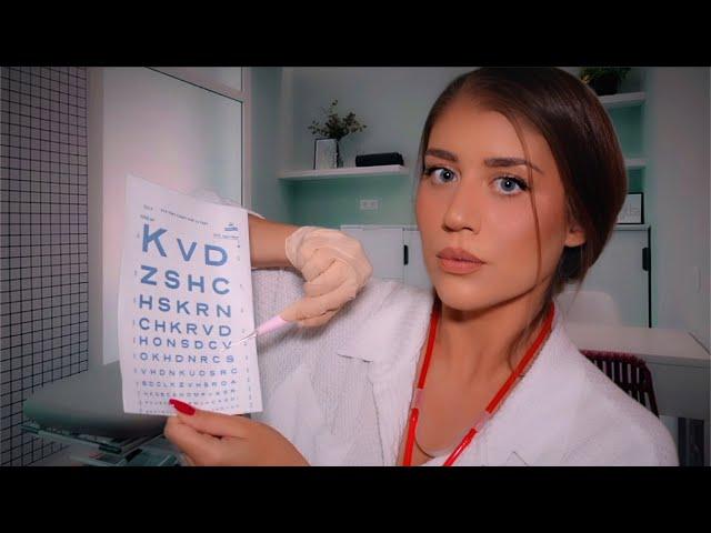 ASMR | Fast 5 Minute Cranial Nerve Exam  (Italian Accent)