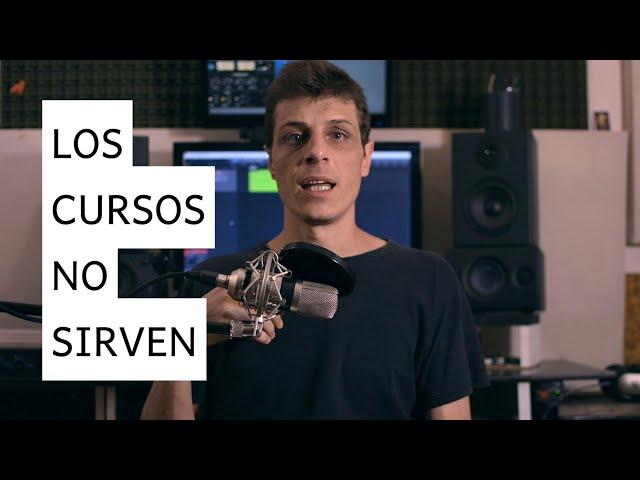 Cursos de grabación mezcla y mastering NO SIRVEN.