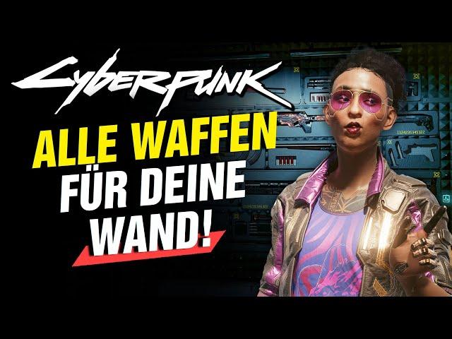 2.xx️ALLE ikonischen Waffen für die WAFFENWAND! Cyberpunk 2077