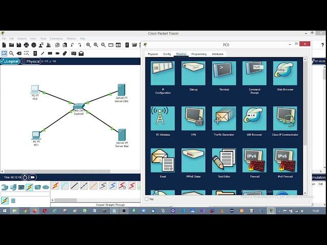 CISCO PACKET TRACER: Invio di email tra due PC tramite MAIL SERVER e DNS SERVER