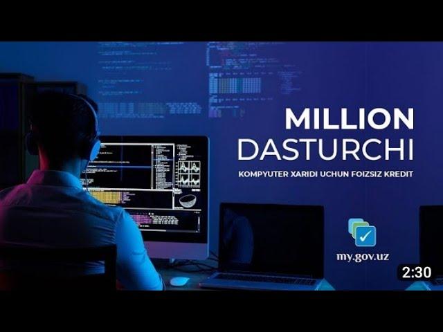 1 million dasturchi sertifikat olish Telegram kanal kamentda