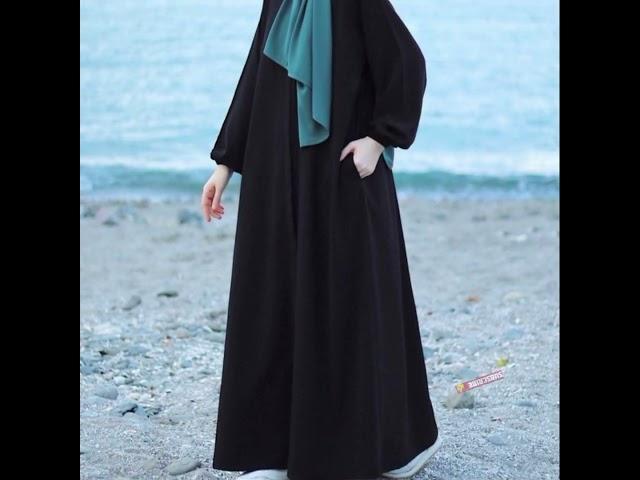 New Trending Abaya collection | Stylish Nakab/Burkha/Hijab design #shorts #dresses #hijab #viral