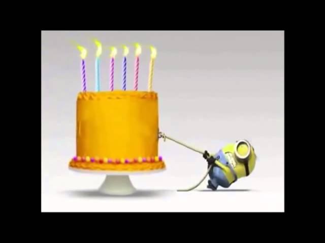 15#Happy Birthday with minions