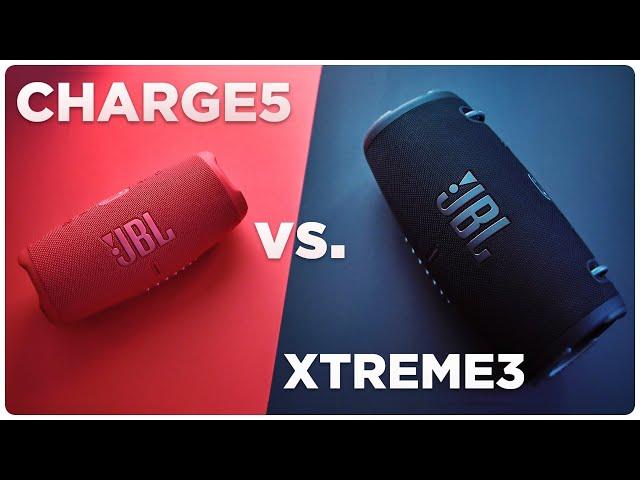 JBL CHARGE 5 vs. XTREME 3 | Gleich laut?! | 100% BASS TEST