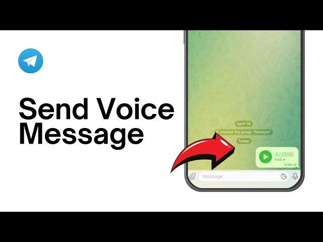 How to Send Voice Message in Telegram