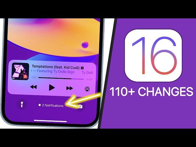 iOS 16 - 110+ New Features & Changes!