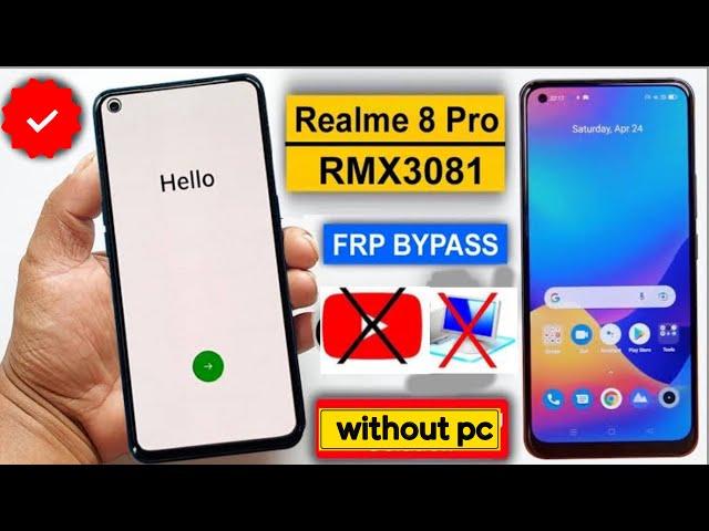 Bypass Realme 8 Pro Frp Lock Without Pc! Easy Hard Reset Hack - Totally Free!