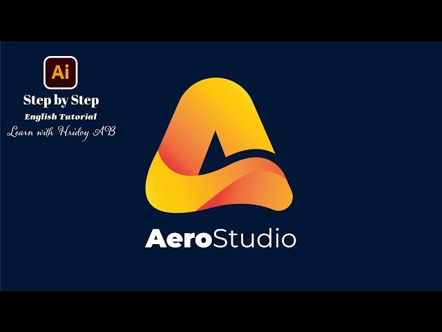 Sleek 3D Ribbon Style Logo Design Tutorial | Step-by-Step Guide