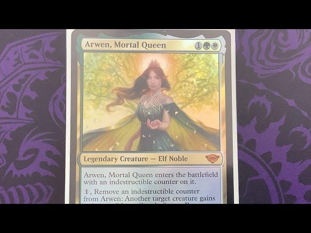 Our Queen! Arwen, Mortal Queen MTG EDH deck tech! My favorite/strongest commander thus far, enjoy!