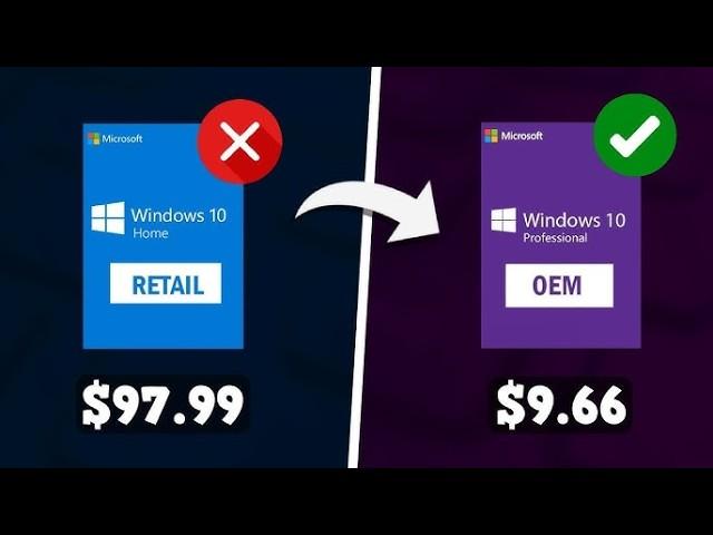 ¿Vale la pena COMPRAR un WINDOWS 10 BARATO?