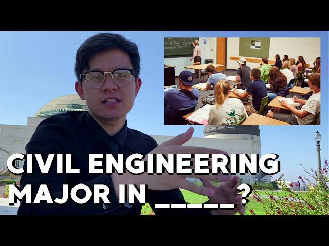 WHAT ARE THE 5 MAIN TYPES OF CIVIL ENGINEERING SPECIALIZATIONS? (English)