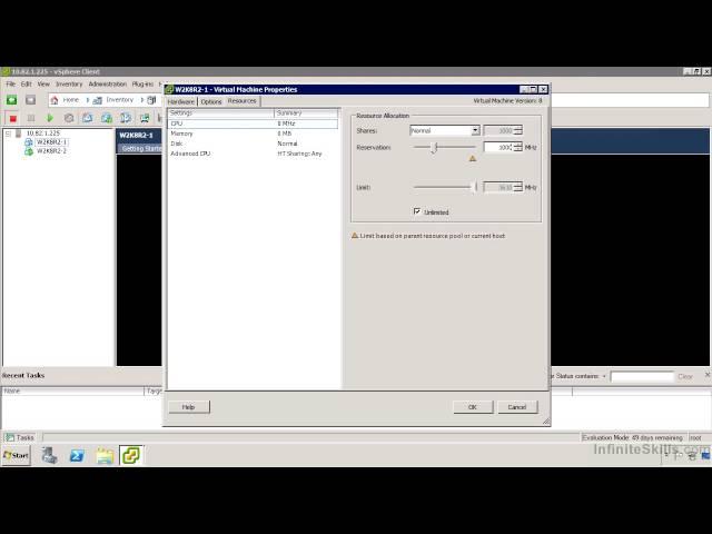 VMware ESXi & vSphere 5.1 Admininstration Training : Virtual Machine Settings For Performance