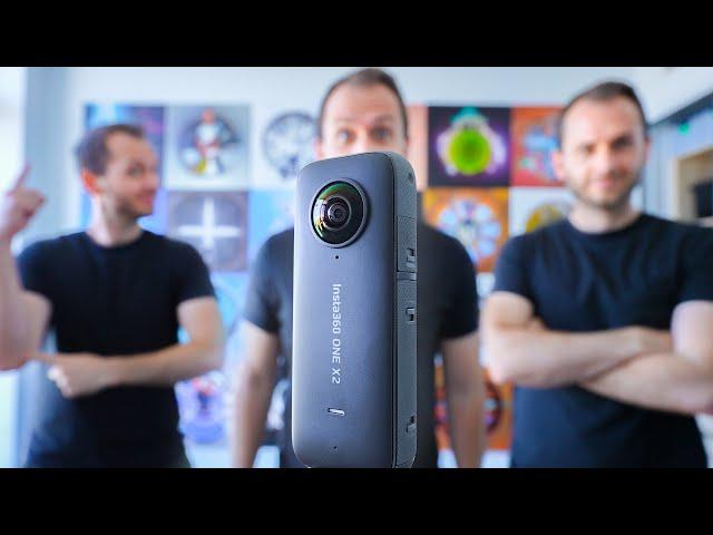 How to CLONE YOURSELF in a 360 video! (Insta360 One X2 & R)