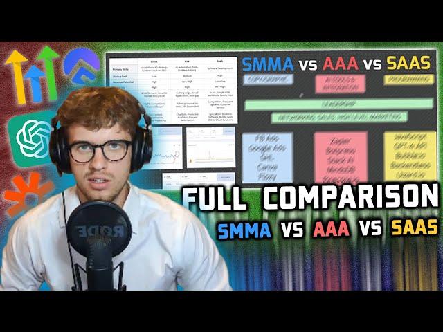 SMMA vs. AAA vs. SaaS: The ULTIMATE Comparison!