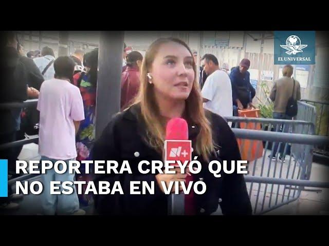 Reportera de Tijuana se equivoca en plena transmisión en vivo