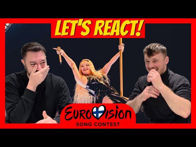 Let's React! | Erika Vikman - Ich Komme | Finland Eurovision 2025