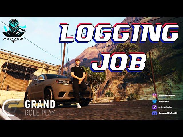 GTA V, Grand RP, Day 8 | Lets do Lumberjack   | Roleplay | Rage multiplayer Grand Roleplay  GTA5