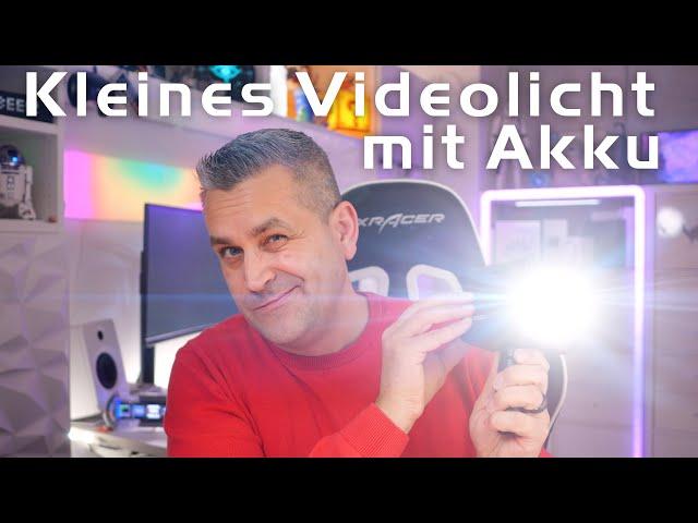 Günstig & genial: Mini Videolicht mit Akku für unter 100€ - Ulanzi LT028 im Test