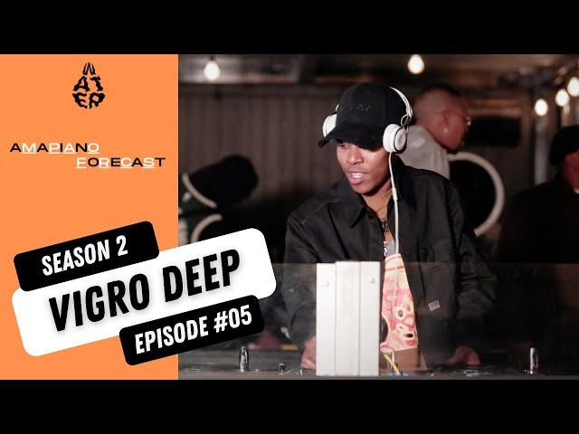 AmaPiano Forecast Live Dj Mix - Vigro Deep (Official Video)