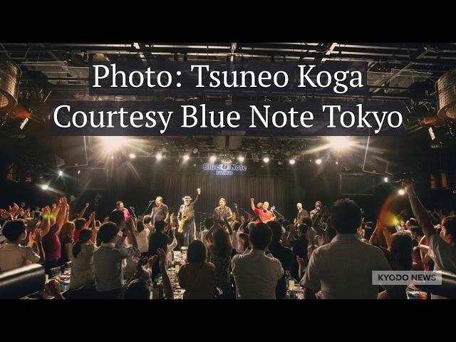 Tower of Power  interview with Kyodo News at Blue Note Tokyo