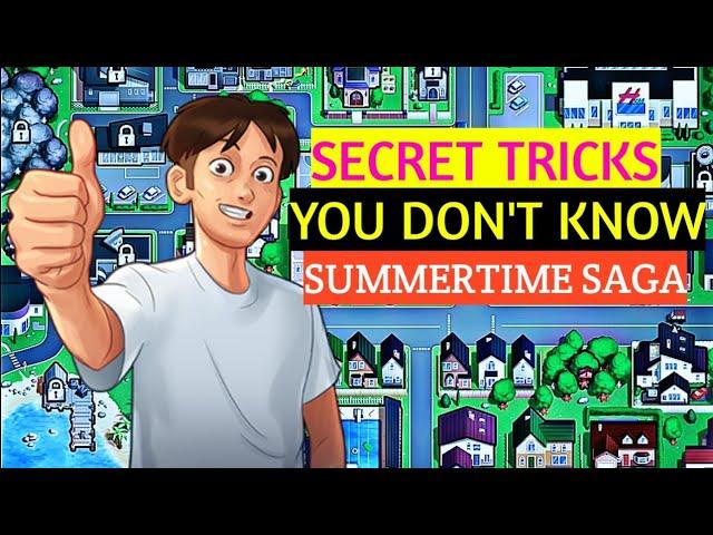 Secret tricks in Summertime Saga 0.20.1 || Hidden tricks you don't know