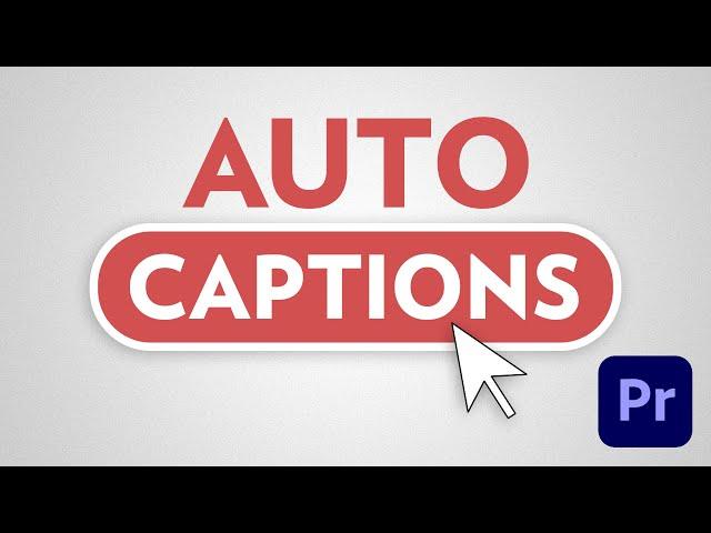 Auto-Transcribe and Caption a Video | Premiere Pro