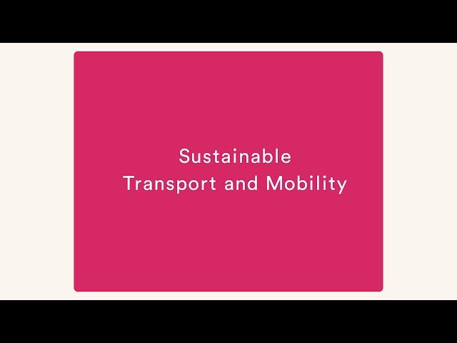 Sustainable Transport and Mobility research | University of Nottingham