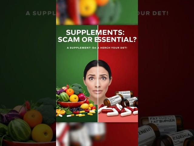 Debunking the Myths: Are Supplements Really Necessary for a Healthy Lifestyle? #part3