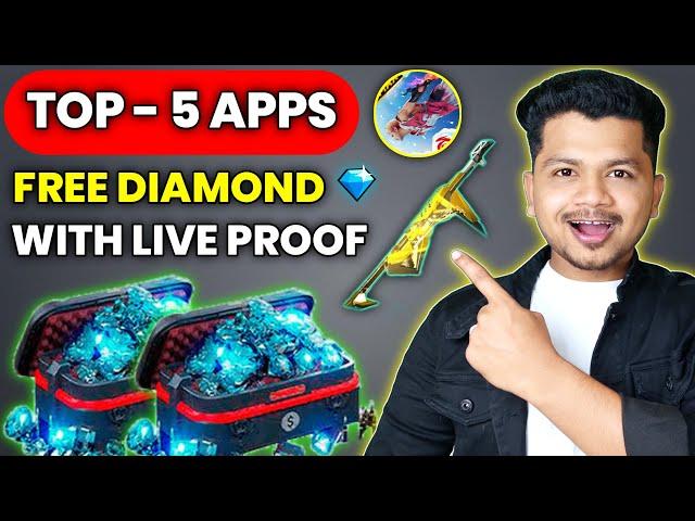 Top 5 - Free Fire Diamond App | how to get free diamonds in free fire | free diamond app 2024