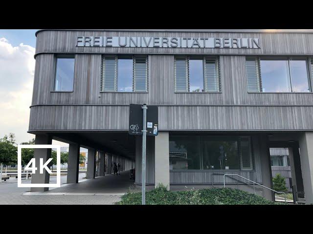 [4K] Free University of Berlin main campus - (Freie Universität Berlin Hauptcampus)