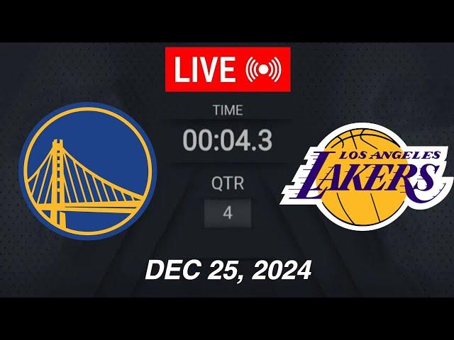 NBA LIVE! Golden State Warriors vs Los Angeles Lakers | December 25, 2024 | 2024 NBA Season Live 2K