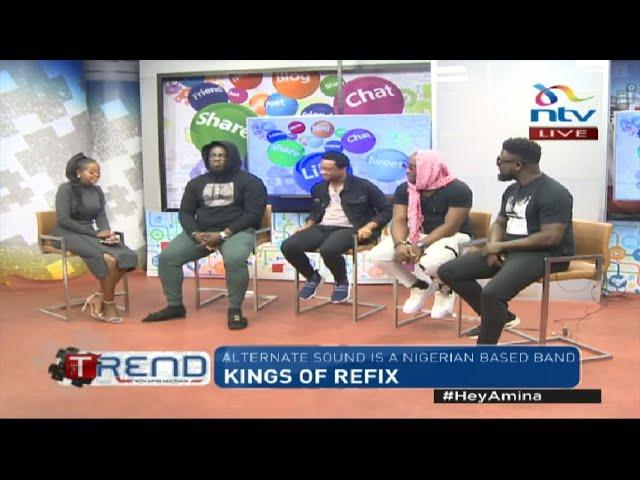 Alternate Sound, Nigeria-based band, live on #theTrend