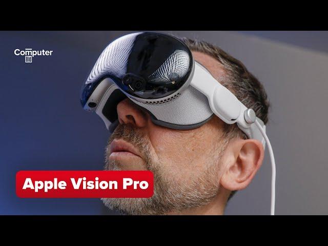 Apple Vision Pro: Die VR-Brille ist zum Test in der Redaktion