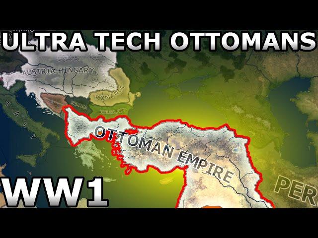 What if the Ottoman Empire had the best Technology in WW1? | HOI4 Timelapse