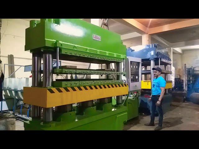 Automatic Rubber molding press 900 tons for rubber gasket by RUBBMACH GROUP +919899356669