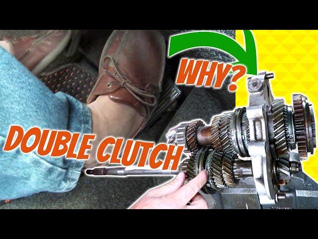 How to DOUBLE CLUTCH and WHY - Starring Ian's Heel & Toe Shifting