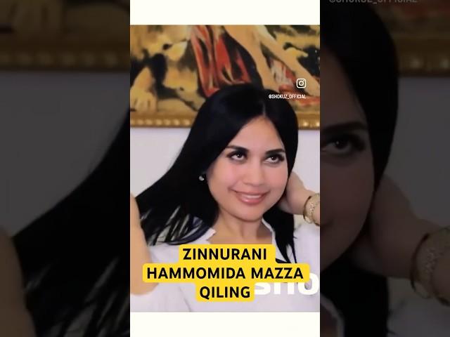 AKTRISA ZINNURANI HAMMOMIDA MAZZA QILING #shokuz