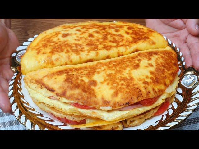 Завтрак для ленивых за 5 минут! Вкусный, быстрый завтрак на скорую руку! Рецепт завтрака! Вкуснотище