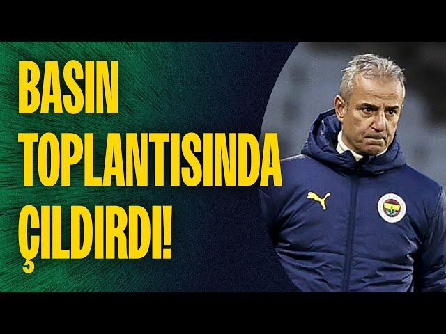 İsmail Kartal basın toplantısında çıldırdı! "İstatistikleri paramparça ettim! Ben hata yapmadım!"