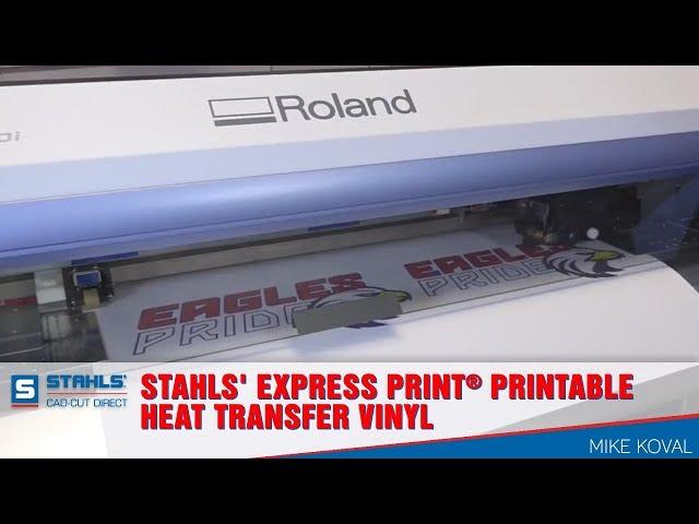 Stahls' Express Print® Printable Heat Transfer Vinyl | Step by Step Guide